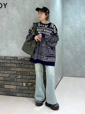 ぬまさん（レディース・156cm）の冬コーディネート