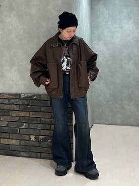 ぬまさん（レディース・156cm）の秋コーディネート