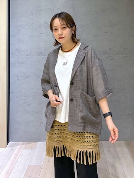 ぬまさん(レディース・156cm)の春コーディネート