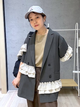 ぬまさん（レディース・156cm）の春コーディネート