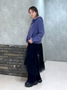 「アイテム（ボストンバッグ、グレー系）」を使った、ぬまさん（レディース・156cm）の秋コーディネート