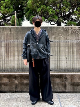 「アイテム（ピアス（両耳用））」を使った、Ryochiさん（メンズ・171cm）の秋コーディネート