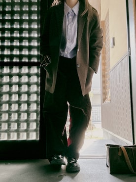 「アイテム（財布/小物）」を使った、momoさん（レディース・151cm）の冬コーディネート