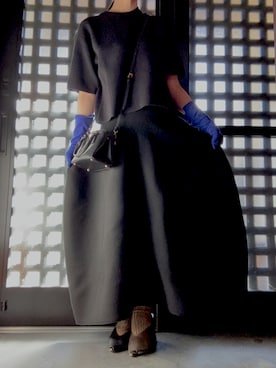 「アイテム（ジャケット/アウター）」を使った、momoさん（レディース・151cm）の冬コーディネート