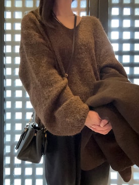 「アイテム（バレエシューズ）」を使った、momo5268さん（レディース・151cm）の秋コーディネート