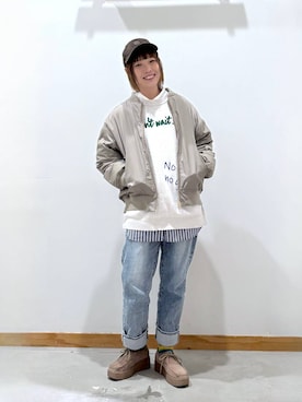 hihihinappiさん(レディース・161cm)の冬コーディネート