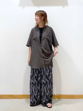 「LEPSIM（レプシィム）のアイテム」を使った、hihihinappiさん（レディース・161cm）の夏コーディネート