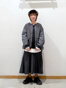 hihihinappiさん（レディース・161cm）の冬コーディネート