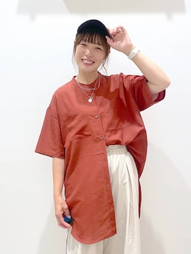 「UVケア」｜hihihinappiさん（レディース・161cm）の夏コーディネート