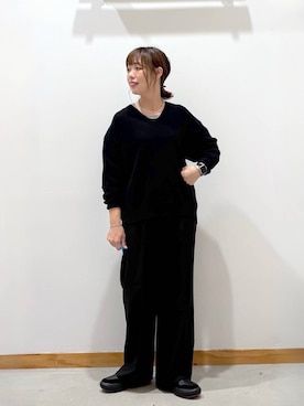 「GLOBAL WORK（グローバルワーク）のアイテム（タンクトップ）」を使った、hihihinappiさん（レディース・161cm）の秋コーディネート