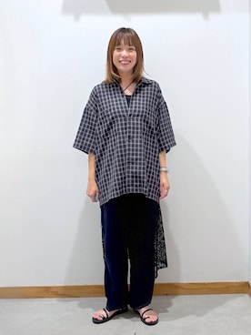 「アイテム（その他小物）」を使った、hihihinappiさん（レディース・161cm）の夏コーディネート