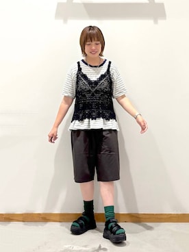 hihihinappiさん(レディース・161cm)の夏コーディネート