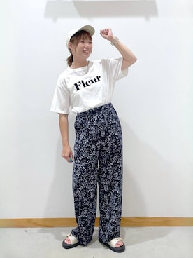 「LAKOLE（ラコレ）のアイテム」を使った、hihihinappiさん（レディース・161cm）の夏コーディネート