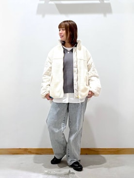 「GLOBAL WORK（グローバルワーク）のアイテム（パンツ）」を使った、hihihinappiさん（レディース・161cm）の秋コーディネート