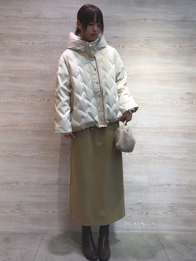 らむしさん（骨格ウェーブ・レディース・171cm）の秋コーディネート