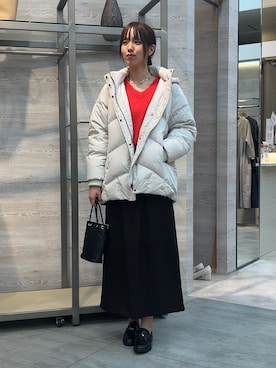 「アイテム（その他シューズ）」を使った、らむしさん（レディース・171cm）の冬コーディネート