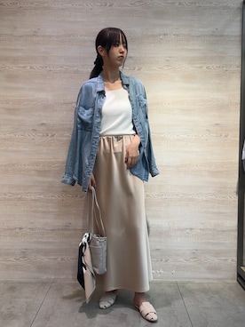 「アイテム（財布/小物）」を使った、らむしさん（レディース・171cm・20代）の秋コーディネート