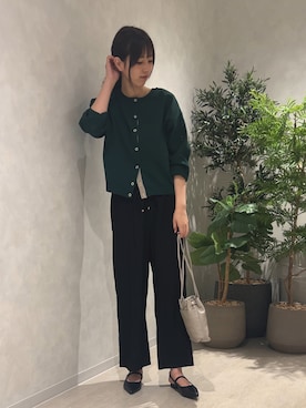 「アイテム（パンプス）」を使った、らむしさん（レディース・171cm）の夏コーディネート