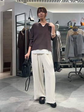 らむしさん（レディース・171cm）の秋コーディネート