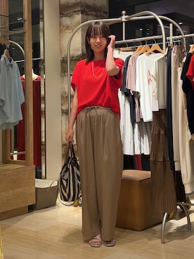 らむしさん(レディース・171cm)の夏コーディネート