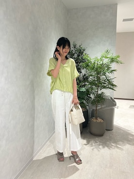 らむしさん（レディース・171cm）の夏コーディネート