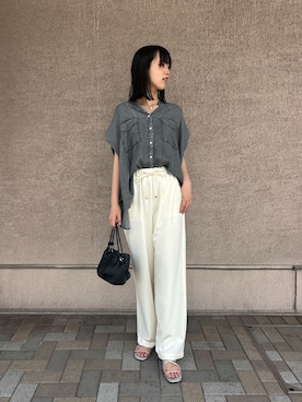 らむしさん（レディース・171cm）の夏コーディネート