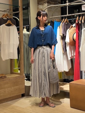 らむしさん(レディース・171cm)の夏コーディネート