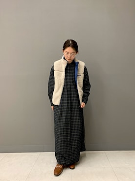 suzuさん（骨格ナチュラル・レディース・148cm）の秋コーディネート