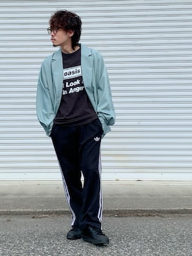 「アイテム（ジャケット/アウター）」を使った、Ryon-Pさん（メンズ・161cm）の秋コーディネート