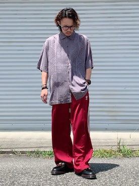 「Dr. Martens（ドクターマーチン）のアイテム」を使った、Ryon-Pさん（メンズ・161cm）の夏コーディネート