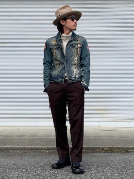 Ryon-Pさん（メンズ・161cm）の春コーディネート