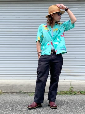 「アイテム（ブレスレット）」を使った、Ryon-Pさん（メンズ・161cm）の夏コーディネート