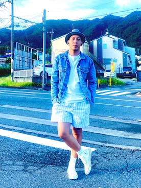 「H&M（エイチ・アンド・エム）のアイテム（ジャケット/アウター）」を使った、rencien1987さん（メンズ・170cm）の春コーディネート