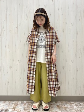 ayamiさん（レディース・153cm）の夏コーディネート