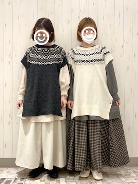 ayamiさん（レディース・153cm）の冬コーディネート