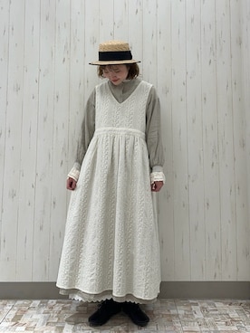 「kazumiコラボ」｜「アイテム（その他シューズ）」を使った、ayamiさん（レディース・153cm）の春コーディネート