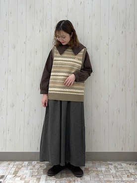 ayamiさん（レディース・153cm）の冬コーディネート