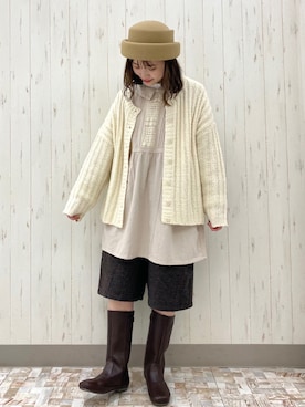 ayamiさん（レディース・153cm）の冬コーディネート