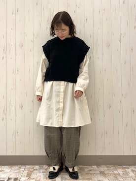 ayamiさん（レディース・153cm）の冬コーディネート