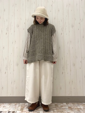 ayamiさん(レディース・153cm)の冬コーディネート