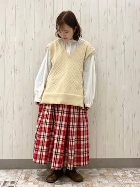 ayamiさん（レディース・153cm）の春コーディネート