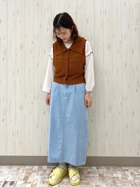 ayamiさん（レディース・153cm）の春コーディネート