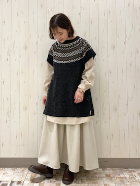 ayamiさん（レディース・153cm）の冬コーディネート