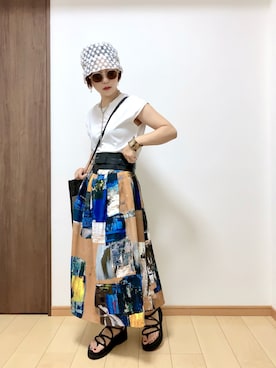 ただの民子さん（レディース・149cm）の夏コーディネート