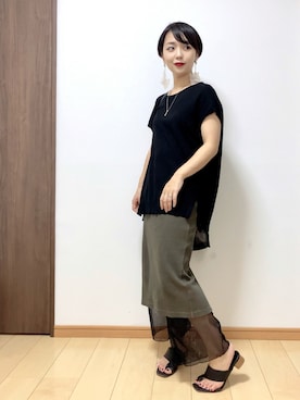 ただの民子さんのコーディネート