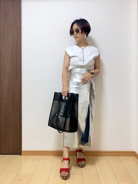 ただの民子さん（レディース・149cm）の夏コーディネート