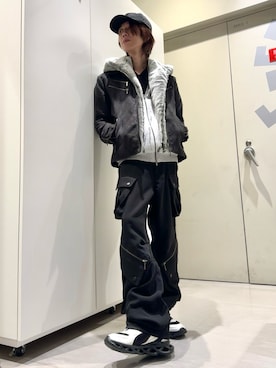 「アイテム（その他シューズ）」を使った、Sadaさん（メンズ・171cm）の冬コーディネート