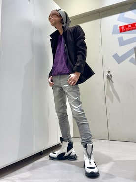 「アイテム（雑貨/ホビー）」を使った、Sadaさん（メンズ・171cm）の秋コーディネート