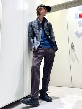 「アイテム（雑貨/ホビー）」を使った、Sadaさん（メンズ・171cm）の秋コーディネート