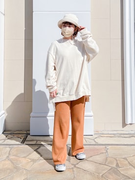 「CONVERSE（コンバース）のconverse（コンバース） ALL STAR OX（オールスターOX）（スニーカー）」を使った、sayo.さん（レディース・150cm）の春コーディネート